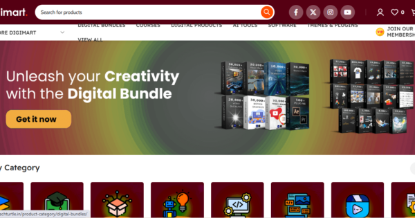 DigiMart – Digital Downloads Website